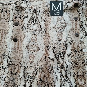 Snake Print Palazzo Pants